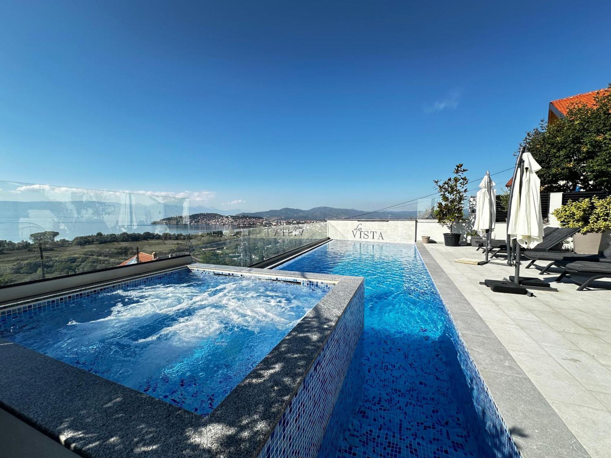 La Vista Luxury Villa Ohrid Kültér fotó