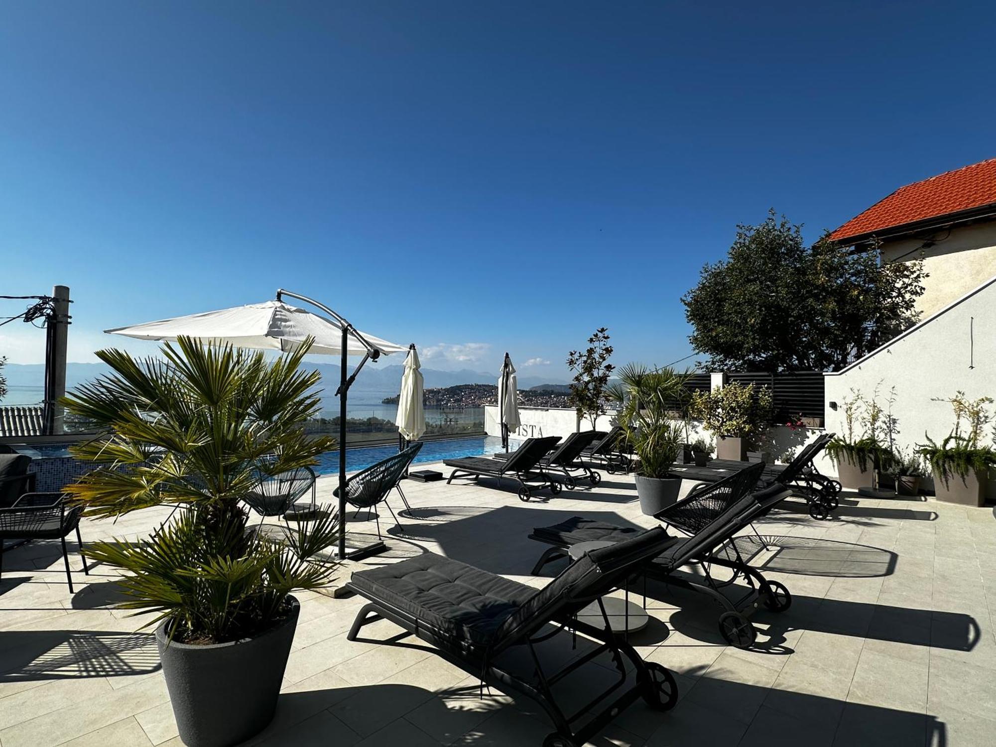 La Vista Luxury Villa Ohrid Kültér fotó