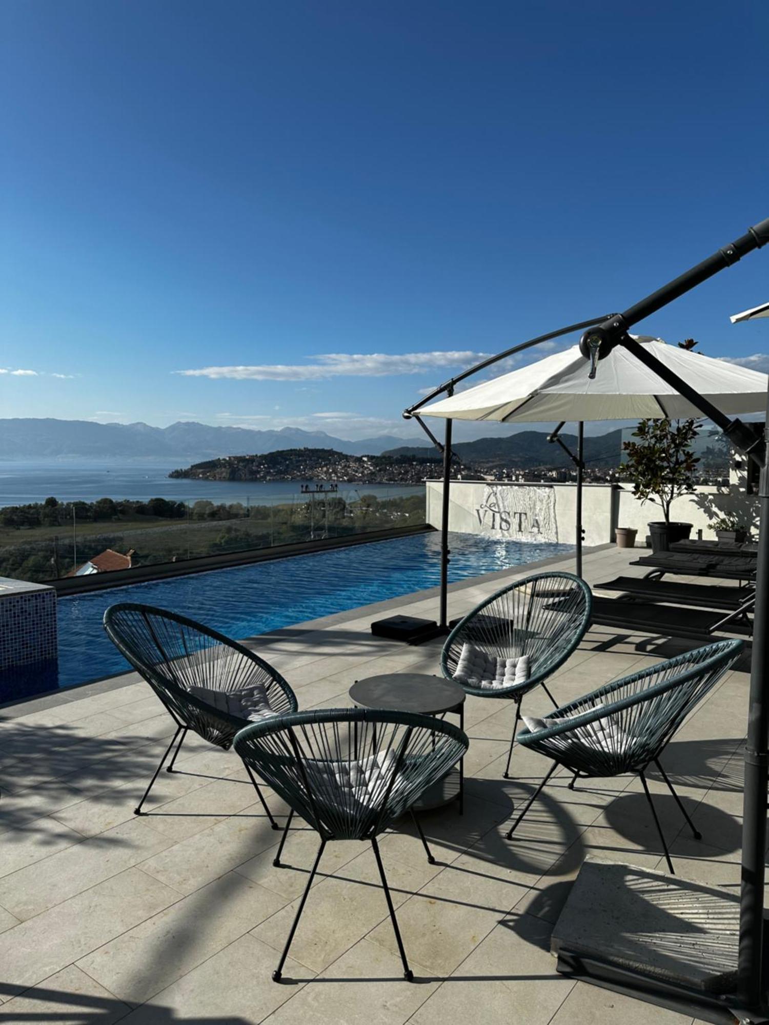 La Vista Luxury Villa Ohrid Kültér fotó