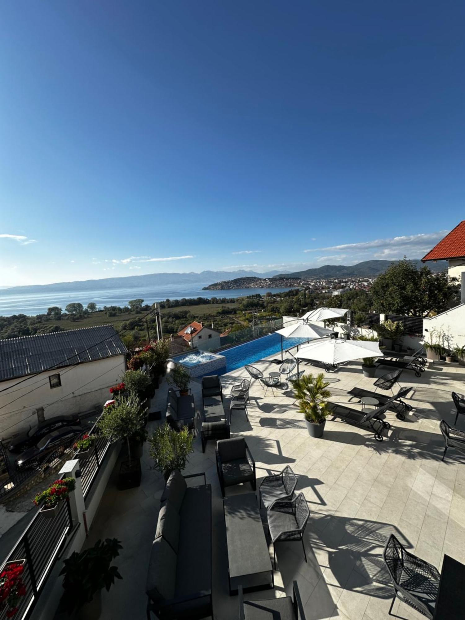 La Vista Luxury Villa Ohrid Kültér fotó