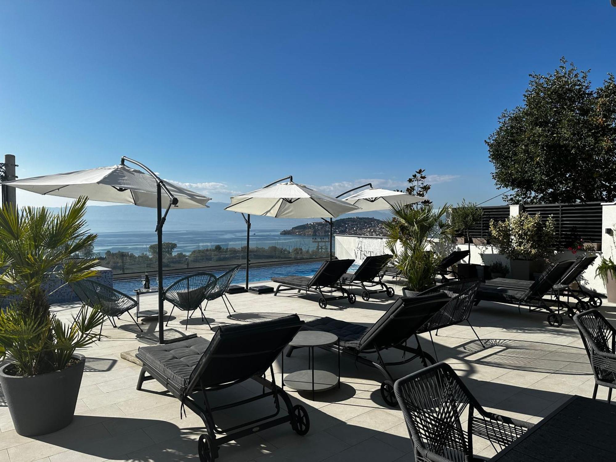 La Vista Luxury Villa Ohrid Kültér fotó