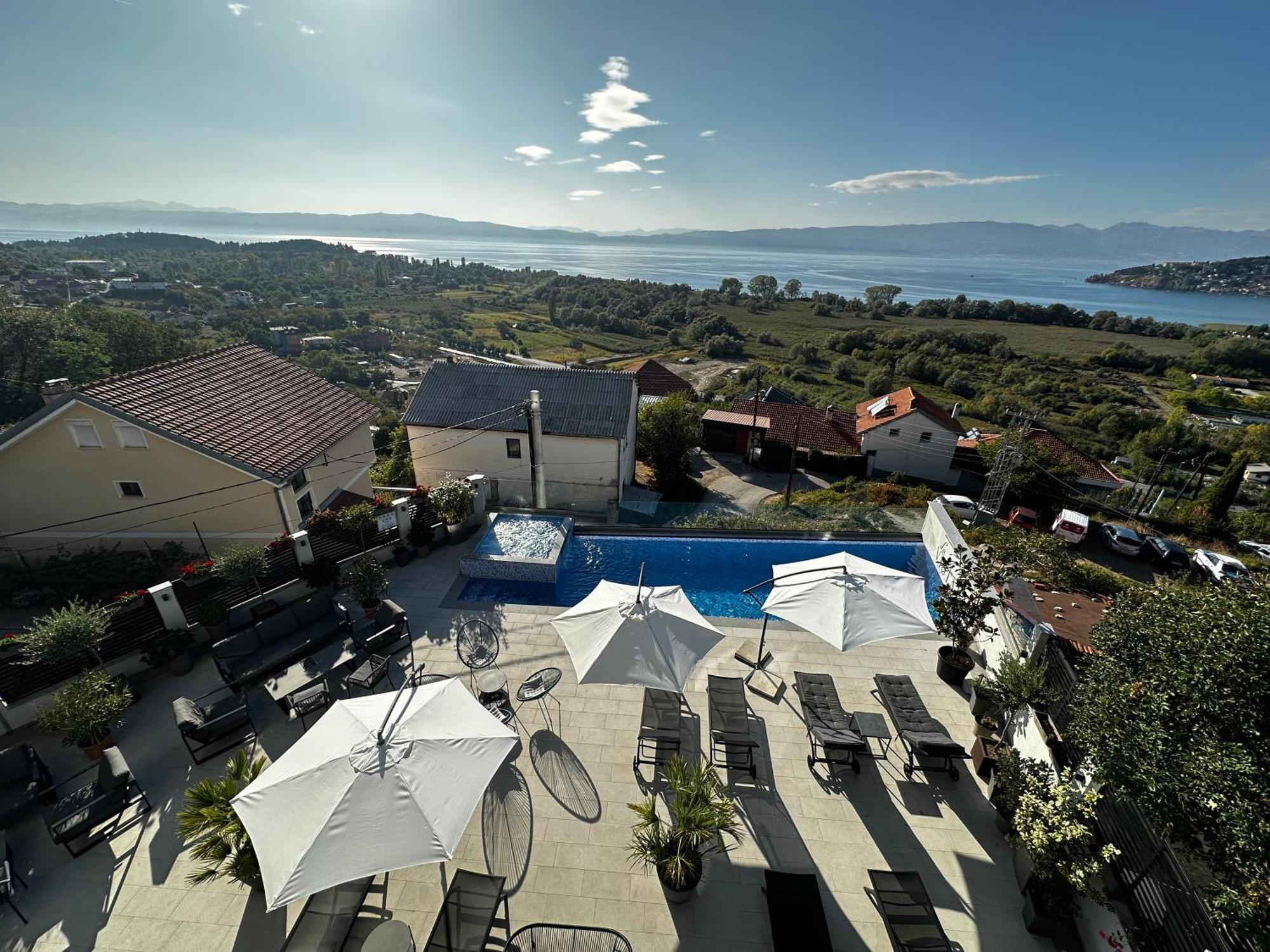 La Vista Luxury Villa Ohrid Kültér fotó