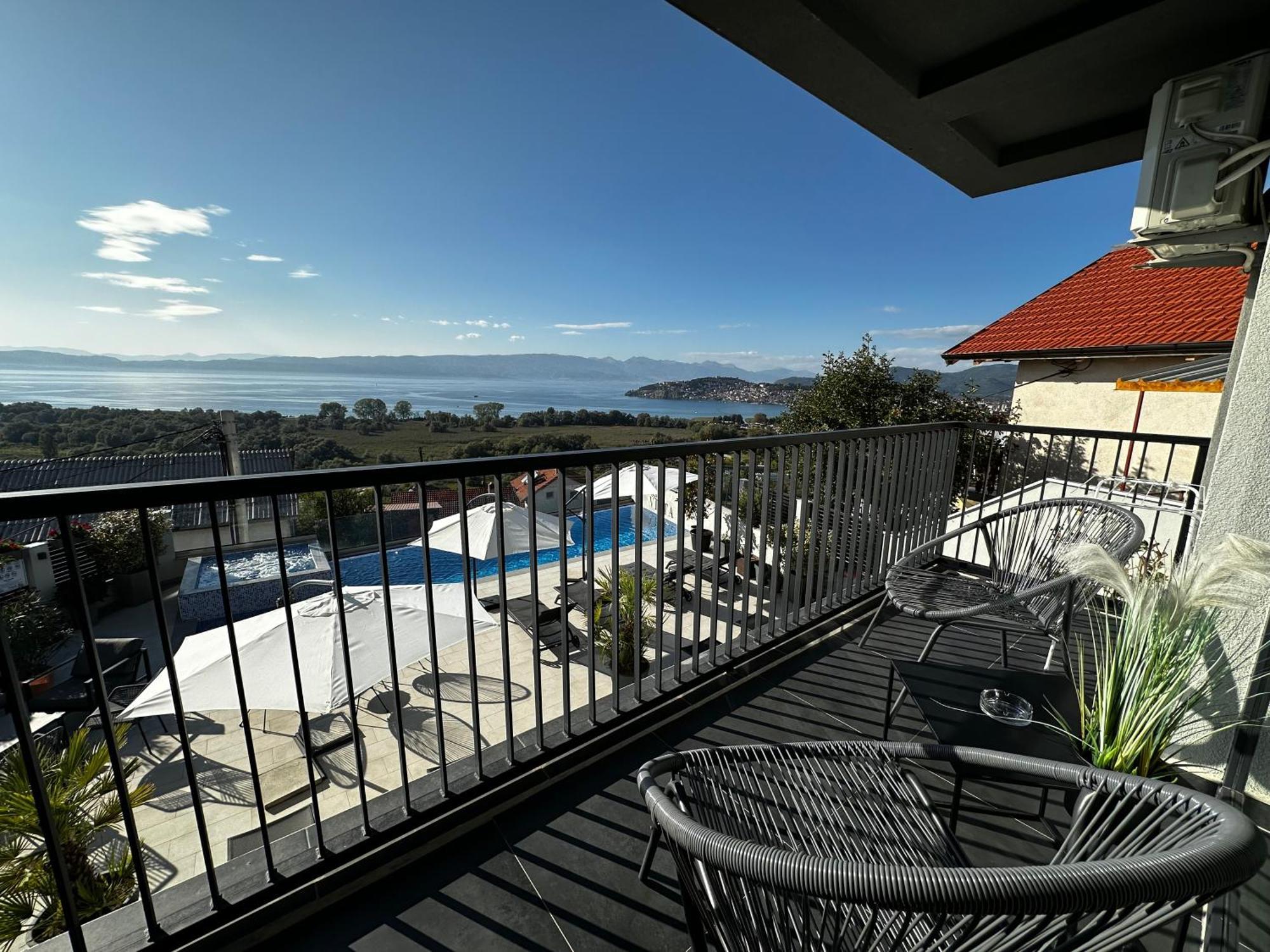 La Vista Luxury Villa Ohrid Kültér fotó